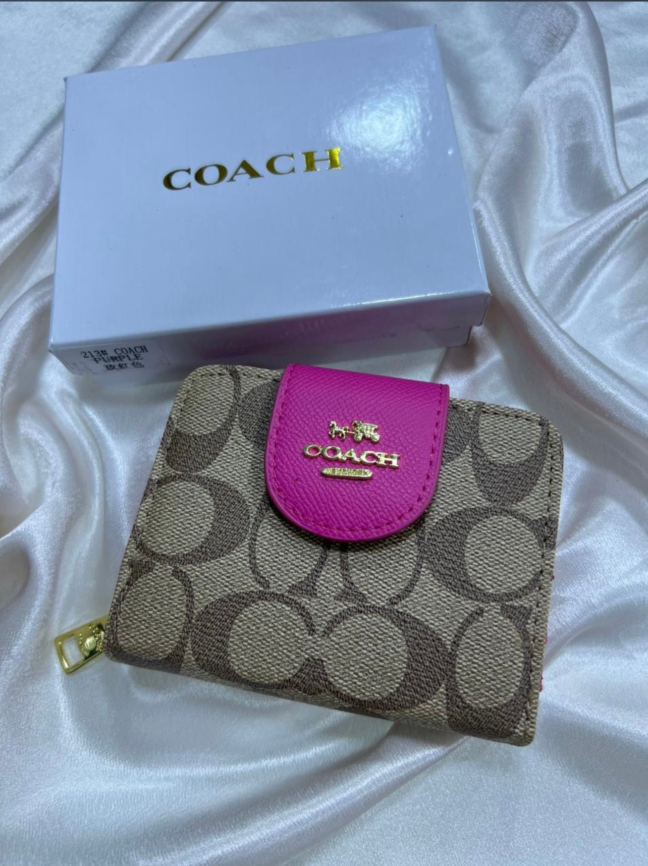 PORTE MONNAIE COACH FEMMES