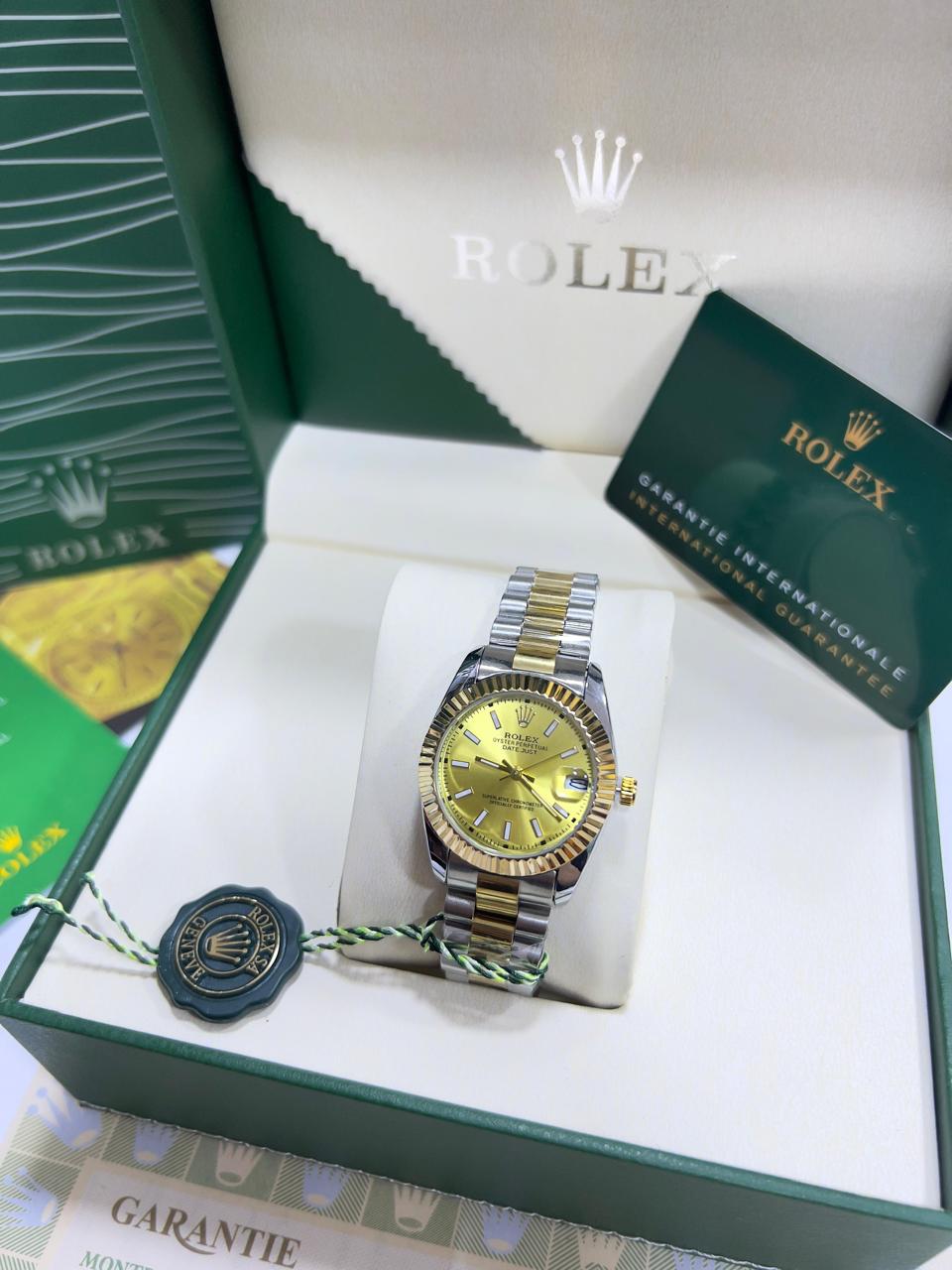 MONTRE LUXE STYLE ROLEX UNISEX