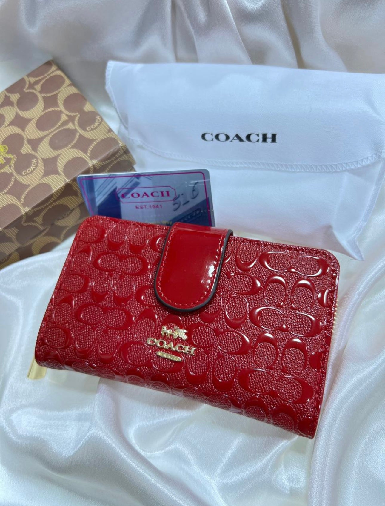 PORTE MONNAIE FEMMES COACH MOYEN 2026