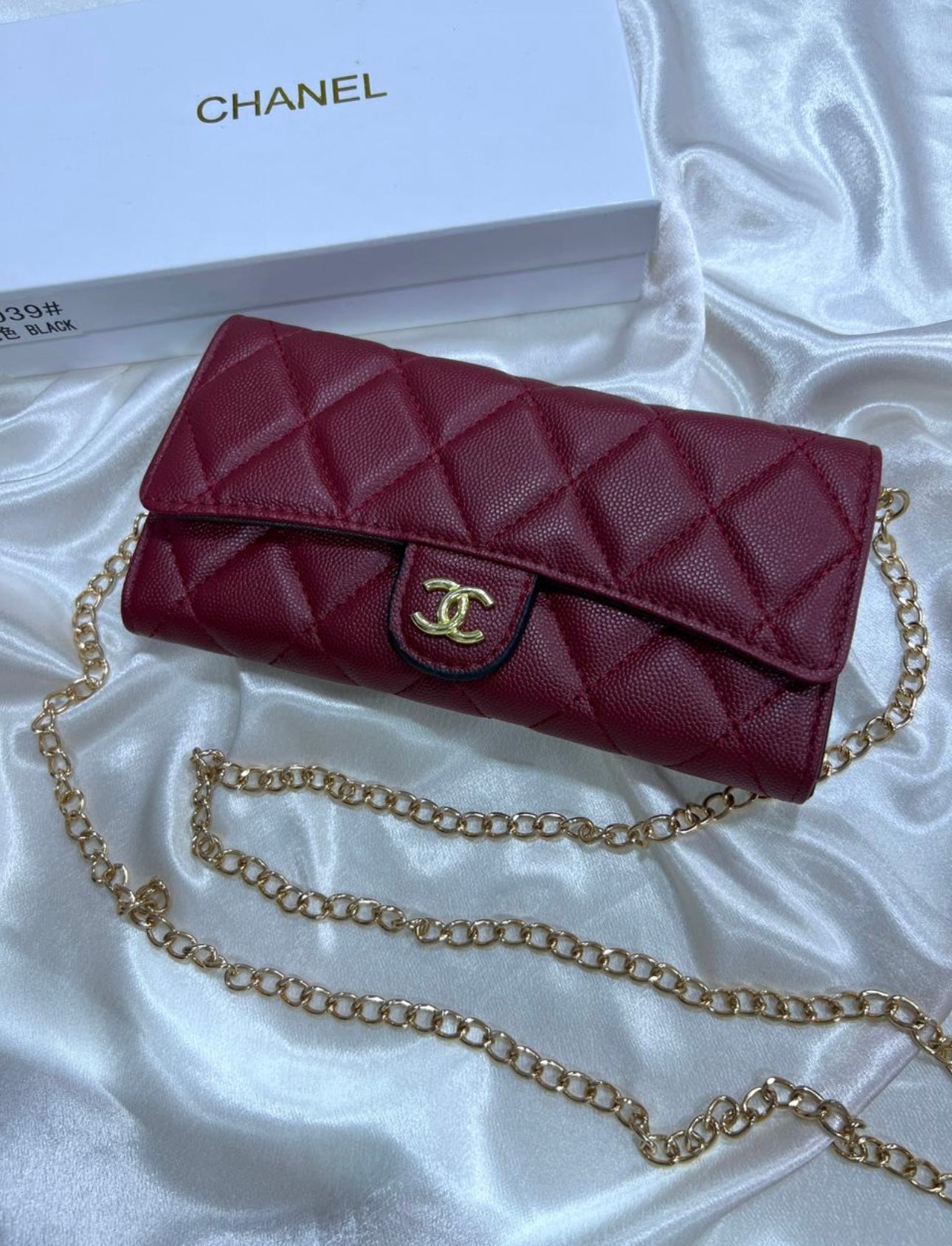 POCHETTE CHANEL AVEC BANDOULIÈRE FEMMES