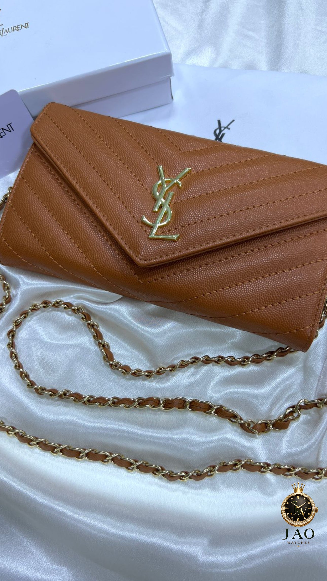 POCHETTE YSL AVEC BANDOULIÈRE FEMMES