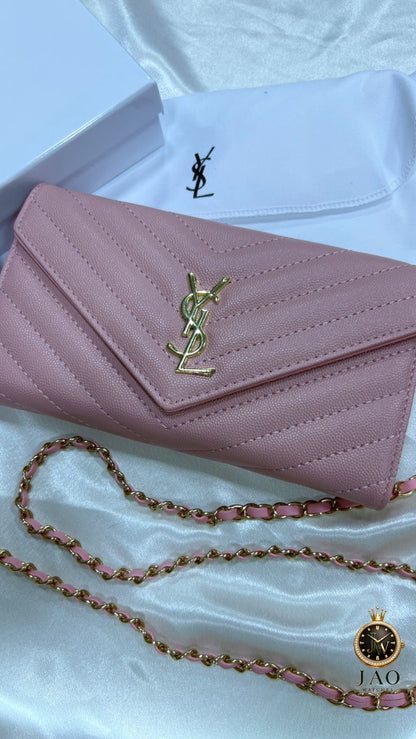 POCHETTE YSL AVEC BANDOULIÈRE FEMMES