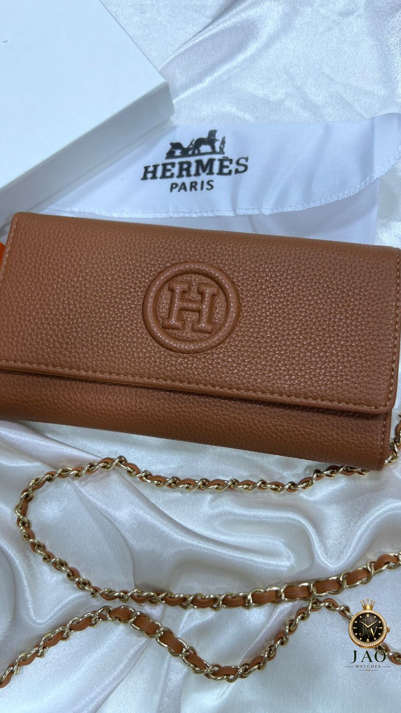 POCHETTE HERMES AVEC BANDOULIÈRE FEMMES