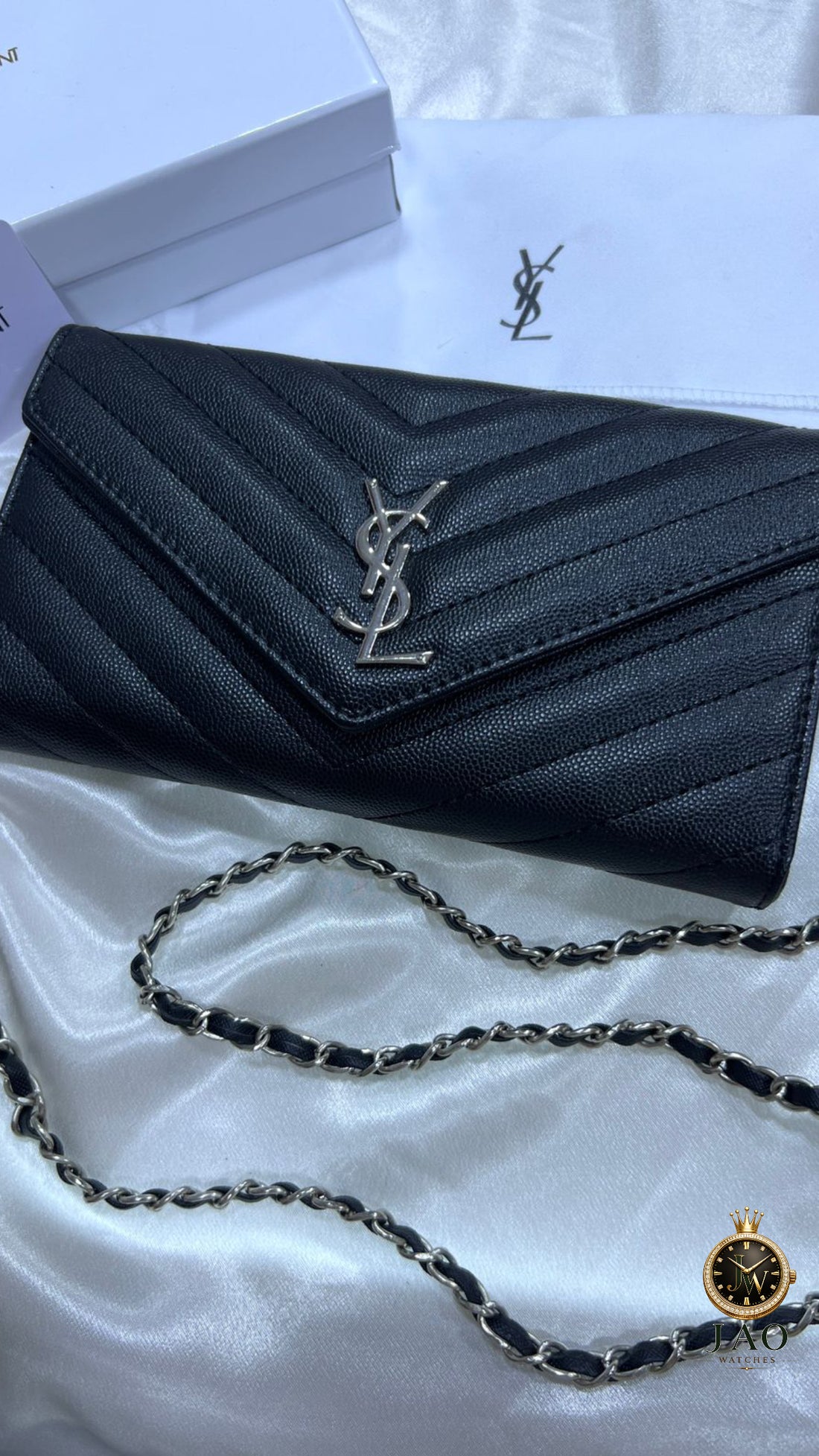 POCHETTE YSL AVEC BANDOULIÈRE FEMMES