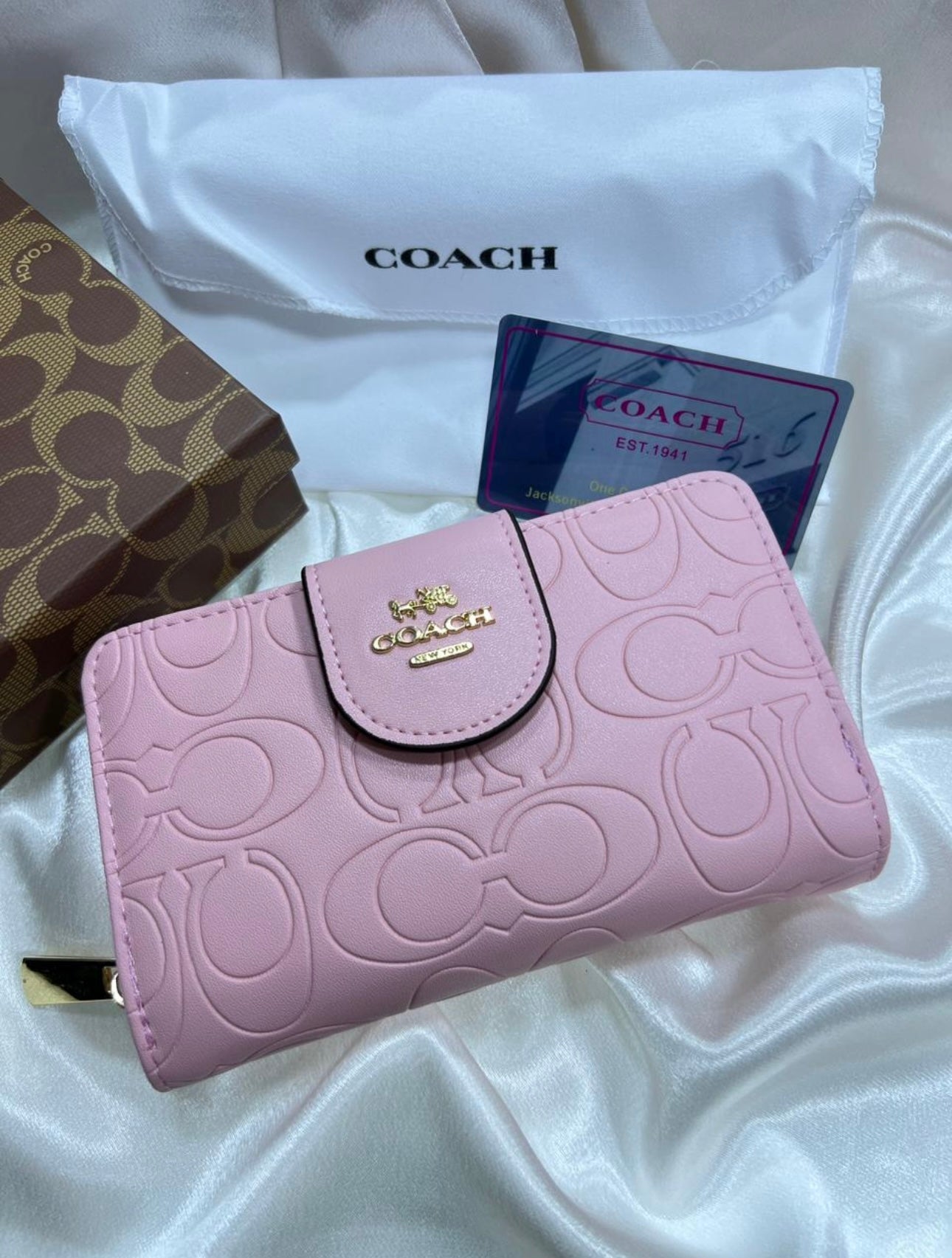 PORTE MONNAIE FEMMES COACH MOYEN 2026