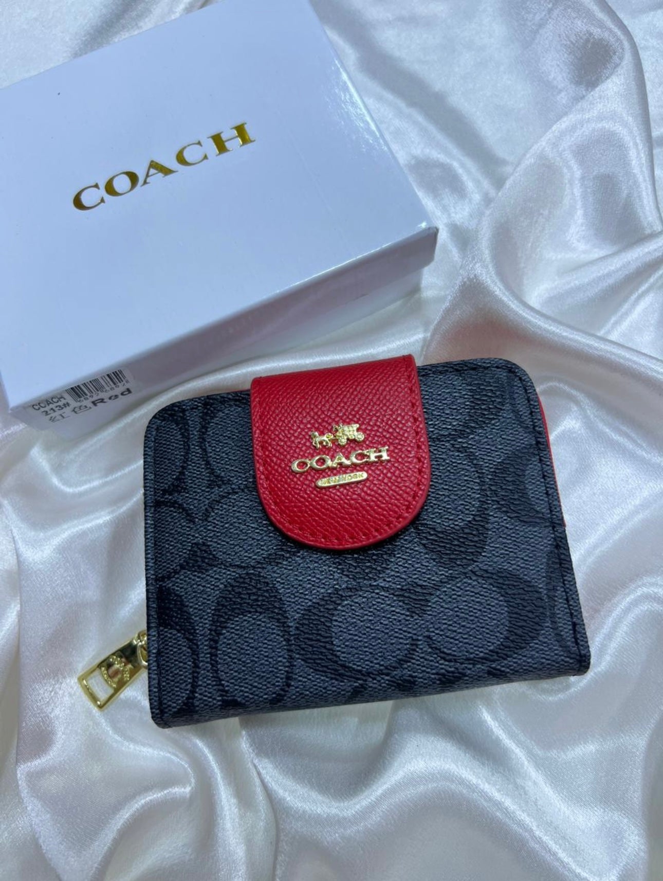 PORTE MONNAIE COACH FEMMES