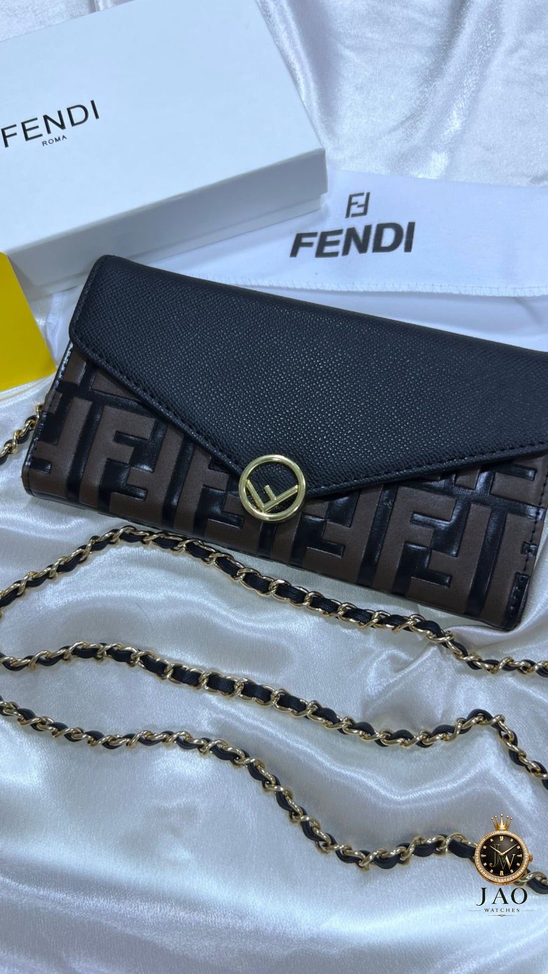 POCHETTE FENDI AVEC BANDOULIÈRE FEMMES