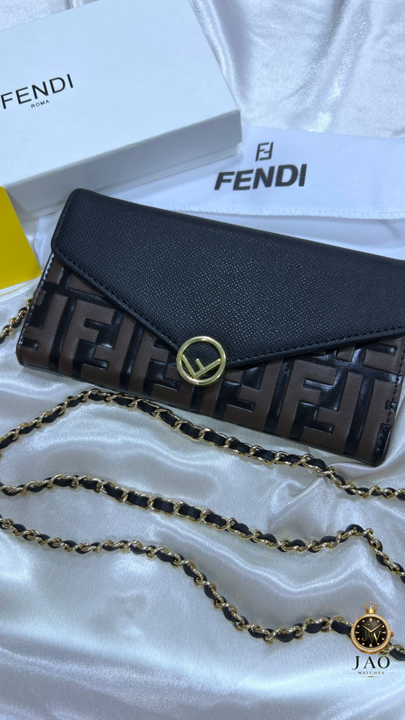 POCHETTE FENDI AVEC BANDOULIÈRE FEMMES