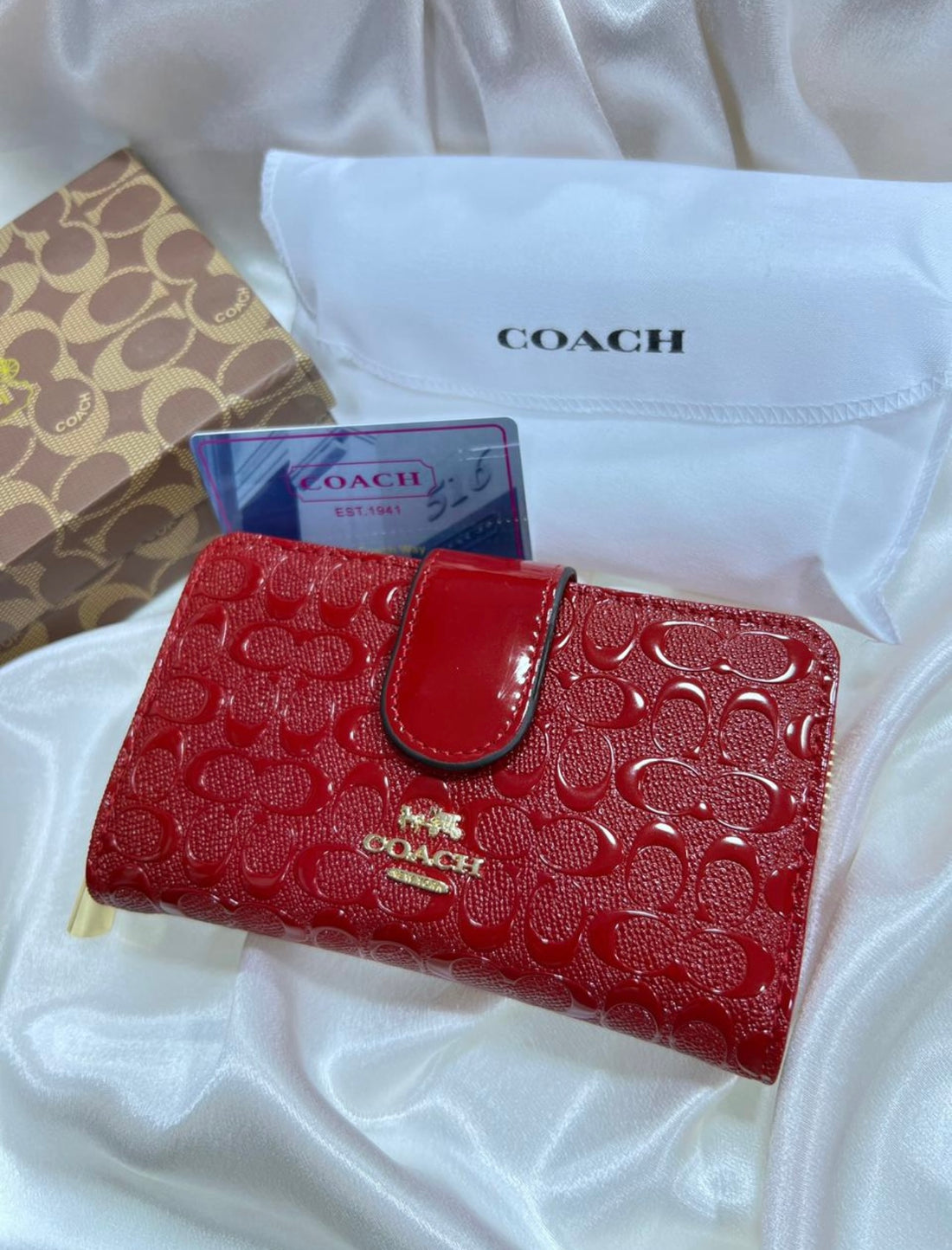 PORTE MONNAIE FEMMES COACH MOYEN 2026