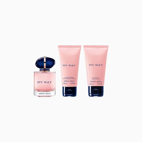 COFFRET MY WAY - My Way Eau de Parfum 90ml -My Way Eau de Parfum Baguette de Voyage 10 ml -Lait corporel 50 ml