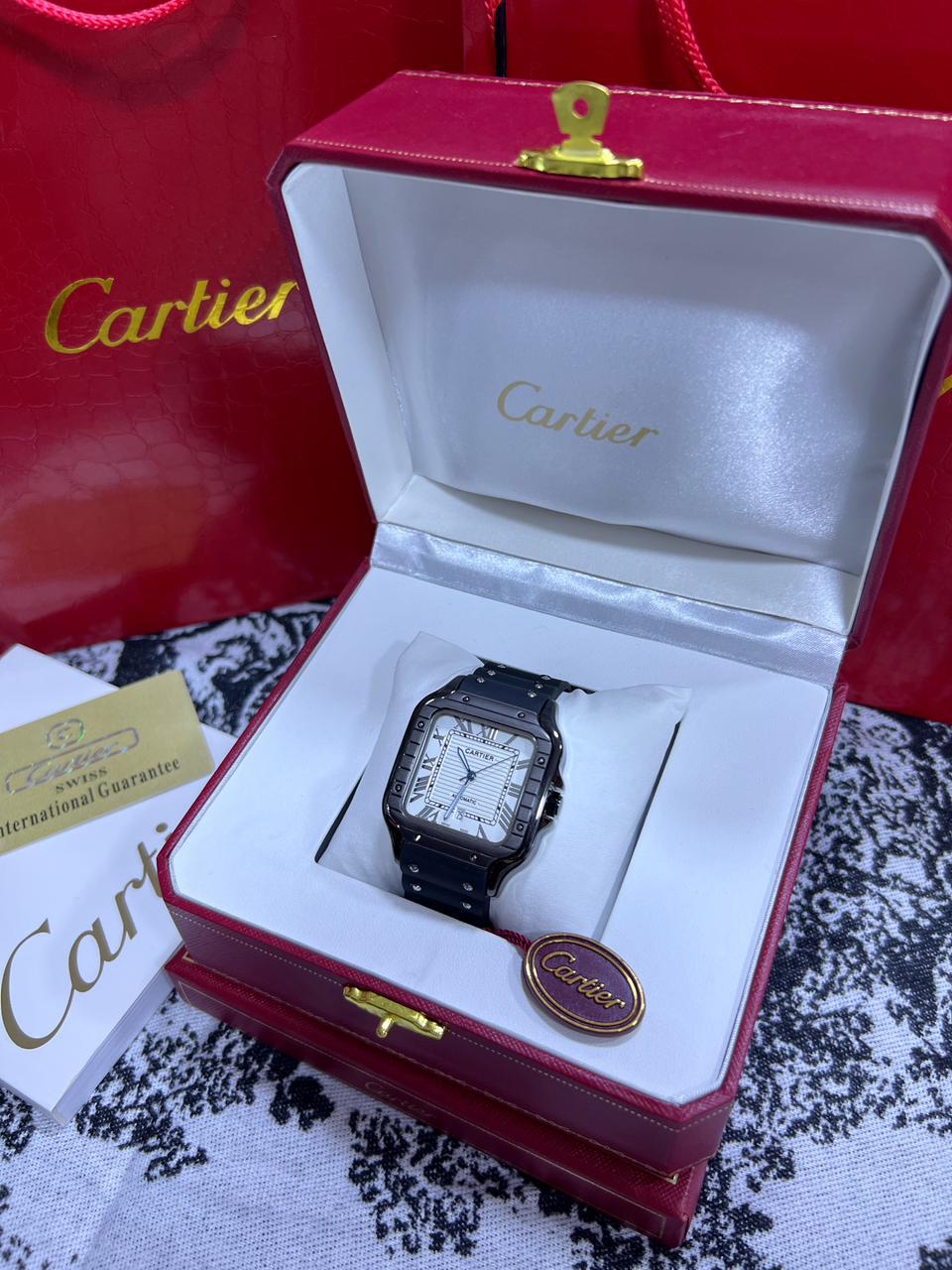 CARTIER SANTOS HOMMES COFFRET
