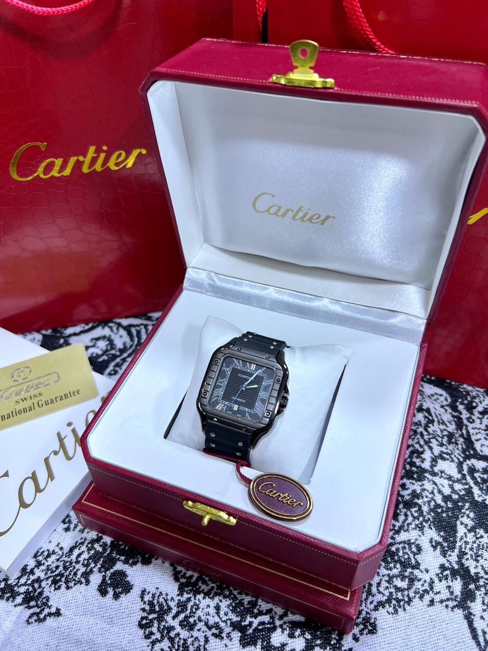 CARTIER SANTOS HOMMES COFFRET