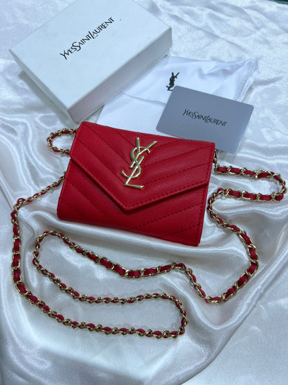 POCHETTE YSL PETITE TAILLE AVEC BANDOULIÈRE FEMMES